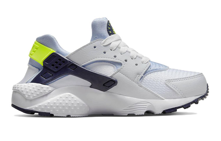 (GS) Nike Huarache Run 'Football Grey Volt' 圖 2