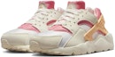 Lookbook (小学) 耐克 Huarache Run '米白珊瑚粉色' 654275-118