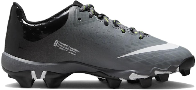 (小学生) 耐克 Hyperdiamond 4 Keystone GG '酷灰黑' CZ5919-007 Order (小学生) 耐克 Hyperdiamond 4 Keystone GG '酷灰黑' CZ5919-007