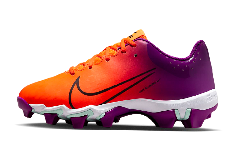 (Grade School) Nike Hyperdiamond 4 Keystone GG 'Total Orange Vivid Purple' CZ5919-805