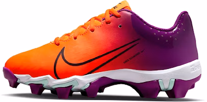(Grade School) Nike Hyperdiamond 4 Keystone GG 'Total Orange Vivid Purple' CZ5919-805 (Grade School) Nike Hyperdiamond 4 Keystone GG 'Total Orange Vivid Purple' CZ5919-805