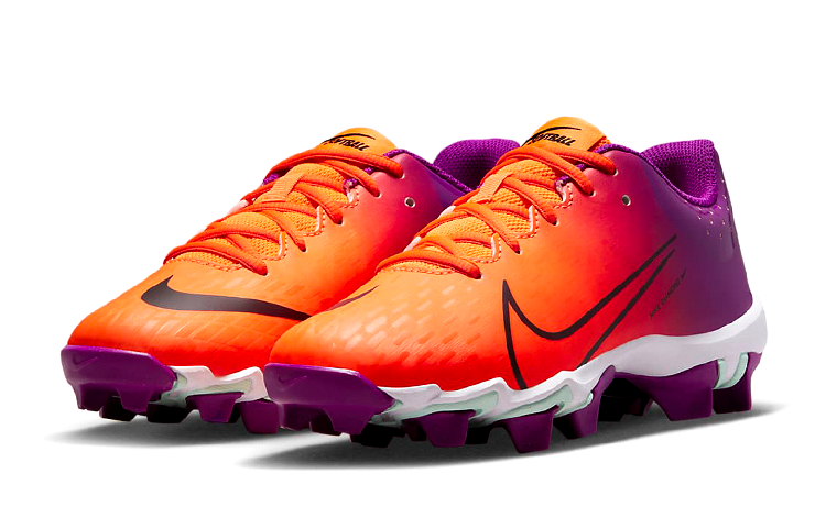 Lookbook (Kinder) Nike Hyperdiamond 4 Keystone GG ''Total Orange Vivid Purple'' CZ5919-805