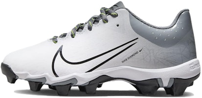 (Grade School) Nike Hyperdiamond 4 Keystone GG 'White Cool Grey' CZ5919-008 (Grade School) Nike Hyperdiamond 4 Keystone GG 'White Cool Grey' CZ5919-008