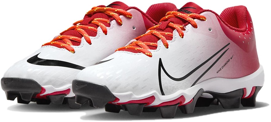 (Nilai Sekolah) Nike Hyperdiamond 4 Keystone GG 'Putih Merah Universiti' CZ5919-601 Lookbook (Nilai Sekolah) Nike Hyperdiamond 4 Keystone GG 'Putih Merah Universiti' CZ5919-601