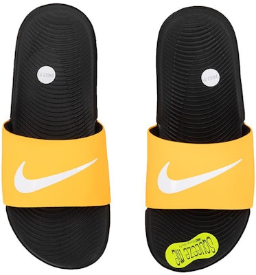 (大童款) Nike Kawa 凉拖鞋 '激光橙 黑色' 819352-802 Shop (大童款) Nike Kawa 凉拖鞋 '激光橙 黑色' 819352-802