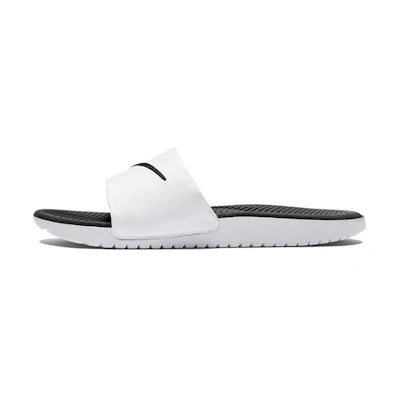 (GS) Nike Kawa Slide 'White Black'