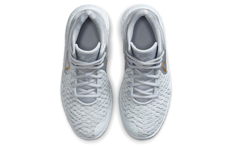 Shop (Kanak-Kanak) Nike KD Trey 5 VIII 'Logam Perak Emas' CT1425-006