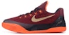 (Gred Sekolah) Nike Kobe 9 EM 'Deep Garnet' Merah Tua 653593-601