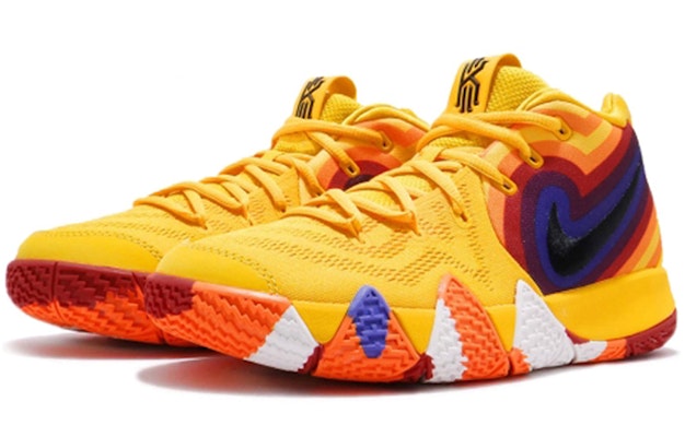 (大童款) Nike Kyrie 4 '70年代'篮球鞋 AA2897-700 Lookbook (大童款) Nike Kyrie 4 '70年代'篮球鞋 AA2897-700