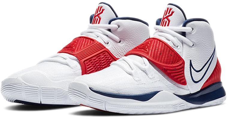 (大童款) Nike Kyrie 6 '美国白' BQ5599-102 Lookbook (大童款) Nike Kyrie 6 '美国白' BQ5599-102
