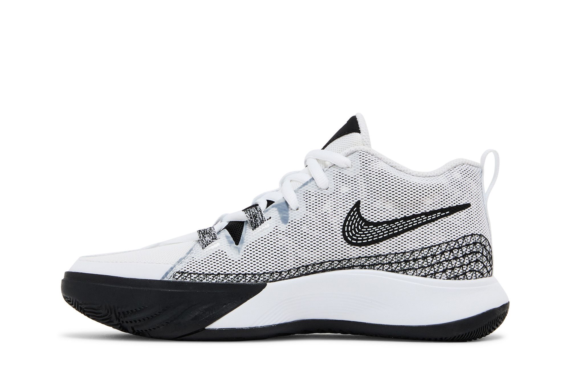 Lookbook Nike Kyrie Flytrap 6 ''Wit Zwart'' (Grade School) DQ8094-101