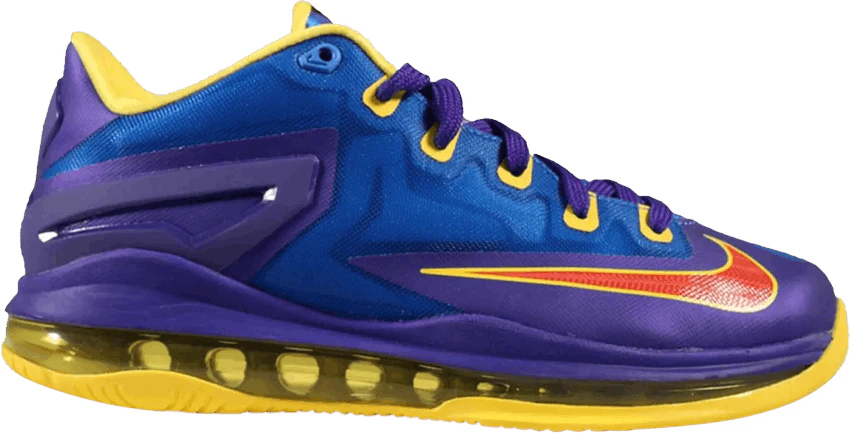 Grade School Nike LeBron 11 Max Low Superman 644534 401