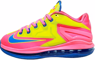 (Grade School) Nike LeBron 11 Max Low 'Volt Hyper Pink' 644534-700 (Grade School) Nike LeBron 11 Max Low 'Volt Hyper Pink' 644534-700