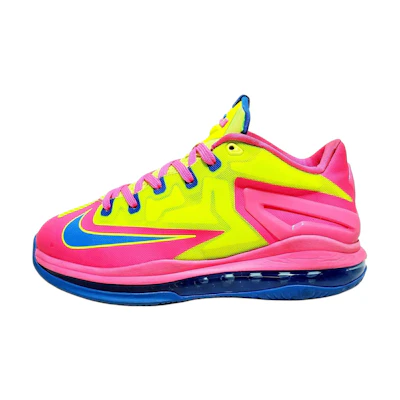 (GS) Nike LeBron 11 Max Low 'Volt Hyper Pink'