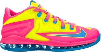 (Grade School) Nike LeBron 11 Max Low 'Volt Hyper Pink' 644534-700 (Grade School) Nike LeBron 11 Max Low 'Volt Hyper Pink' 644534-700