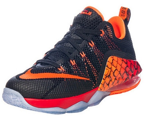 (Nilai Sekolah) Nike LeBron 12 Low 'Gone Fishing' Anak-anak 744547-004 Lookbook (Nilai Sekolah) Nike LeBron 12 Low 'Gone Fishing' Anak-anak 744547-004