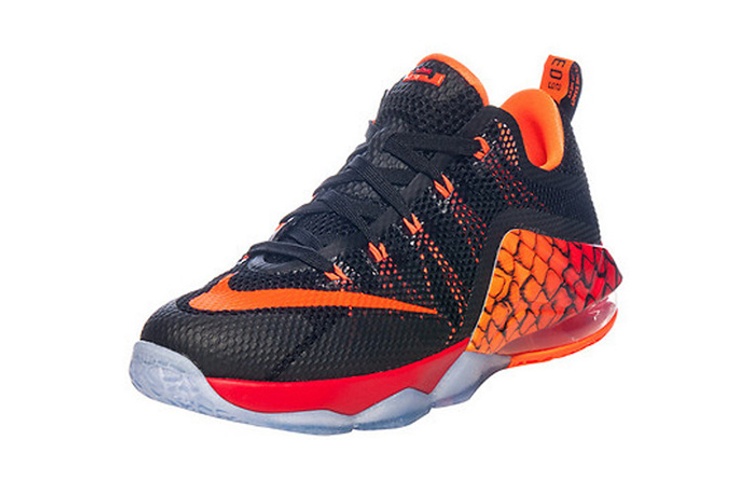 Lookbook (小童款) 耐克 LeBron 12 Low 'Gone Fishing' 744547-004