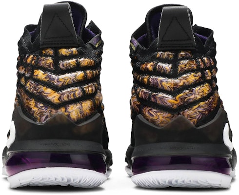 (SD) Nike LeBron 17 BG 'Lakers' Anak-anak BQ5594-004 Details for (SD) Nike LeBron 17 BG 'Lakers' Anak-anak BQ5594-004