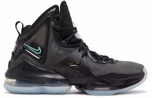 (Grade School) Nike LeBron 19 'Black Green Glow' DD0418-003