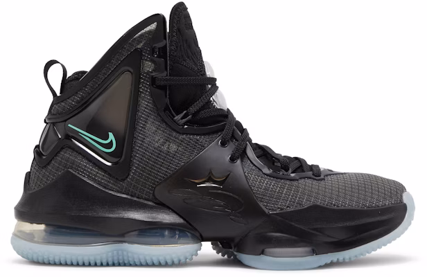 Buy Grade School Nike LeBron 19 Black Green Glow DD0418 003 Novelship