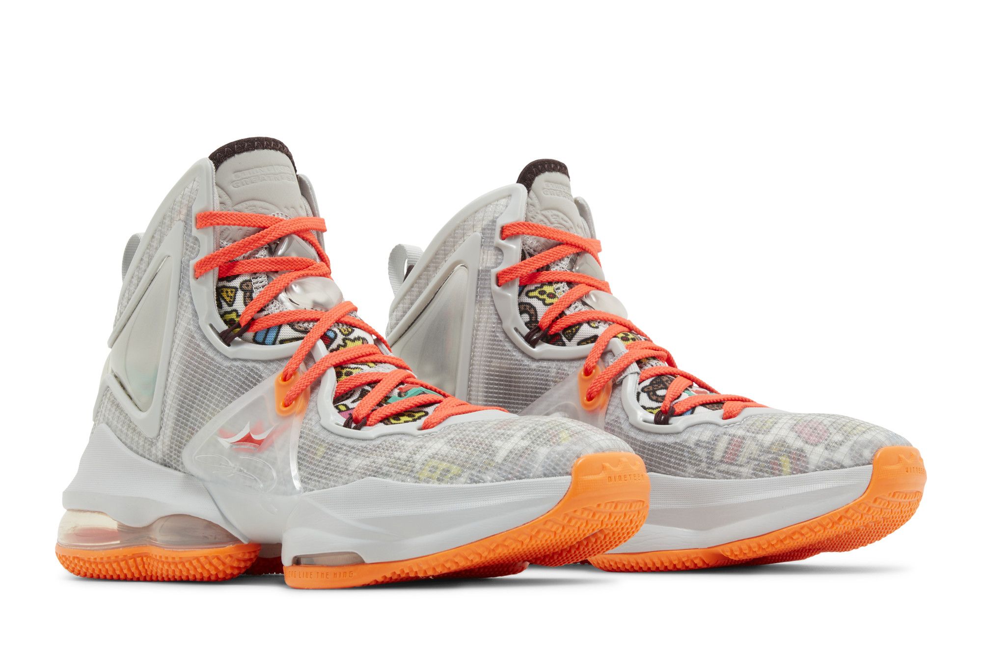 Cheap (小童款) 耐克 LeBron 19 '快餐' DD0418-001