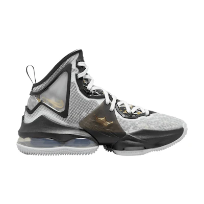 (GS) Nike LeBron 19 SE 'White Metallic Gold'