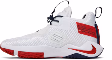 나이키 르브론 솔져 14 '화이트 유니버시티 레드' (초등학생) CN8689-100 Lookbook 나이키 르브론 솔져 14 '화이트 유니버시티 레드' (초등학생) CN8689-100