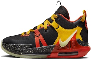 (Grade School) Nike LeBron Witness 7 'Black Bright Crimson Speckled' DQ8650-001 (Grade School) Nike LeBron Witness 7 'Black Bright Crimson Speckled' DQ8650-001