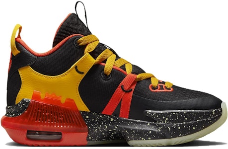 (Kanak-Kanak Sekolah) Nike LeBron Witness 7 'Hitam Merah Terang Bercorak' DQ8650-001 Order (Kanak-Kanak Sekolah) Nike LeBron Witness 7 'Hitam Merah Terang Bercorak' DQ8650-001