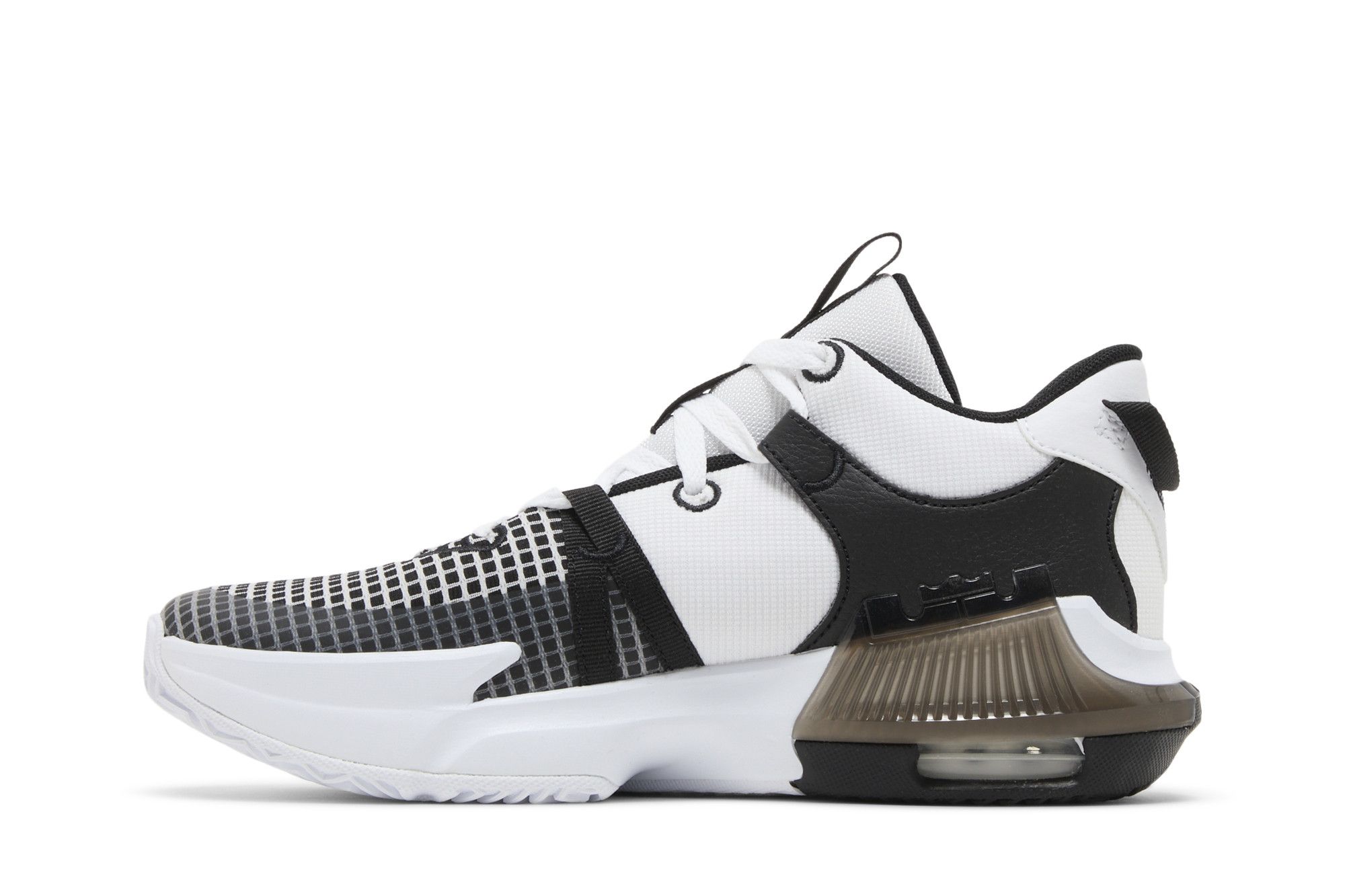 Lookbook (Niveau Scolaire) Nike LeBron Witness 7 ''Blanc Noir'' DQ8650-100