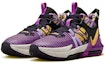 Lookbook (Grade School) Nike LeBron Witness 7 SE 'Lakers Graffiti' Kanak-Kanak FD0209-001