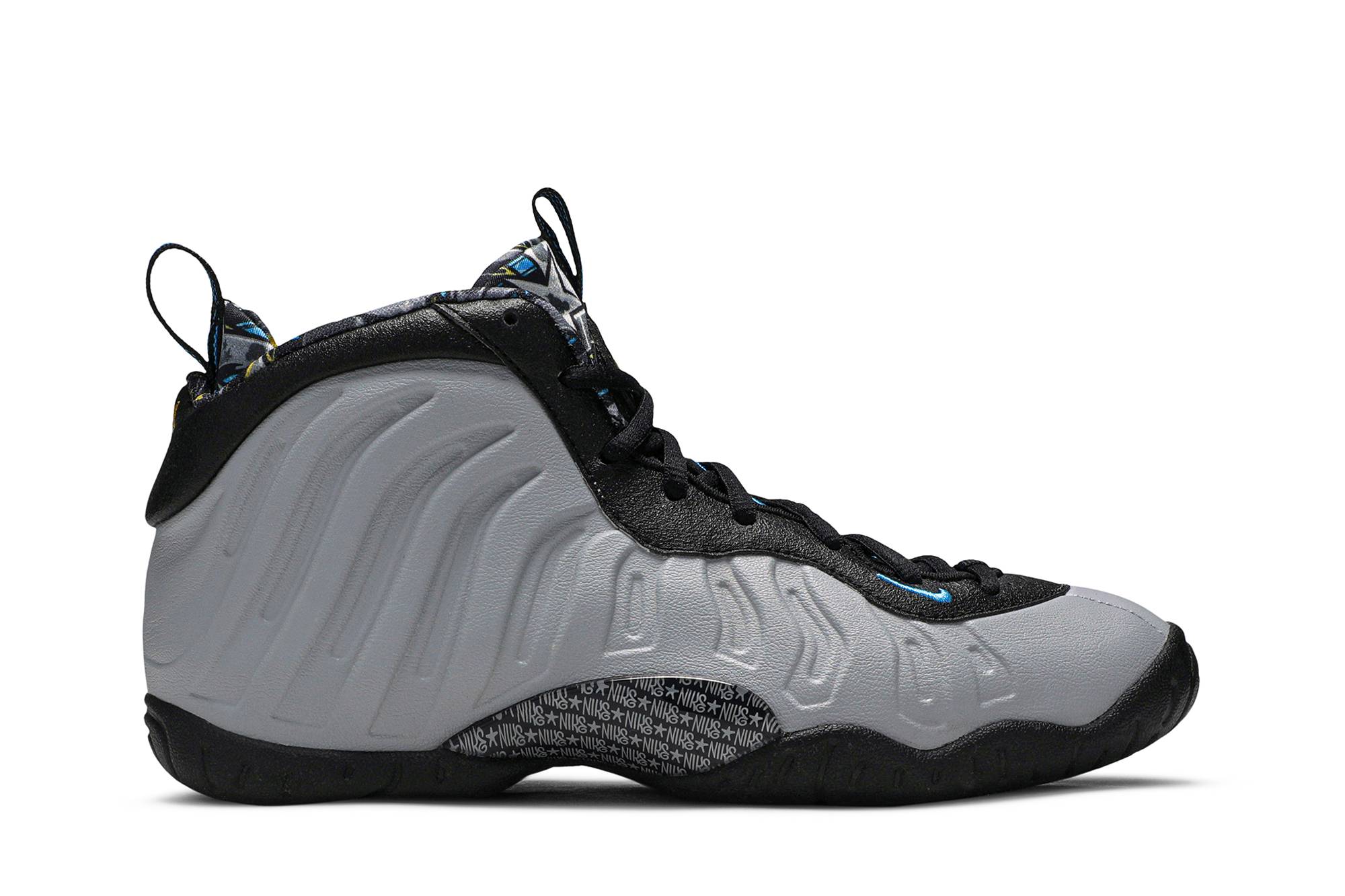 (Grade School) Nike Little Posite One 'Graffiti' 644791-009