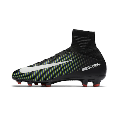 (GS) Nike Mercurial SuperFly 5 FG 'Black Electric Green'