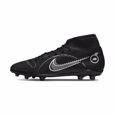 (GS) Nike Mercurial Superfly 8 Club MG 'Black Medium Ash'