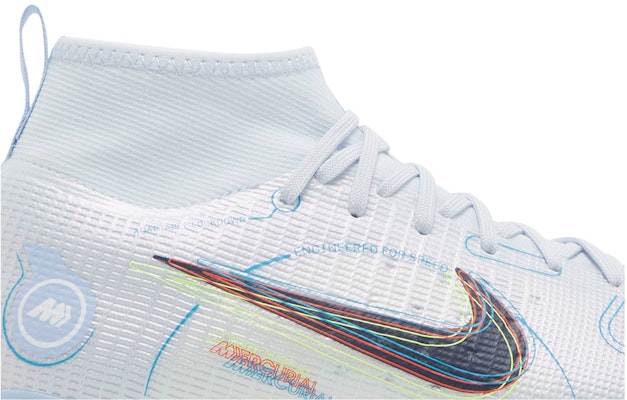(Grade School) Nike Mercurial Superfly 8 Pro FG 'Football Grey Light Marine' DJ2843-054 Order (Grade School) Nike Mercurial Superfly 8 Pro FG 'Football Grey Light Marine' DJ2843-054