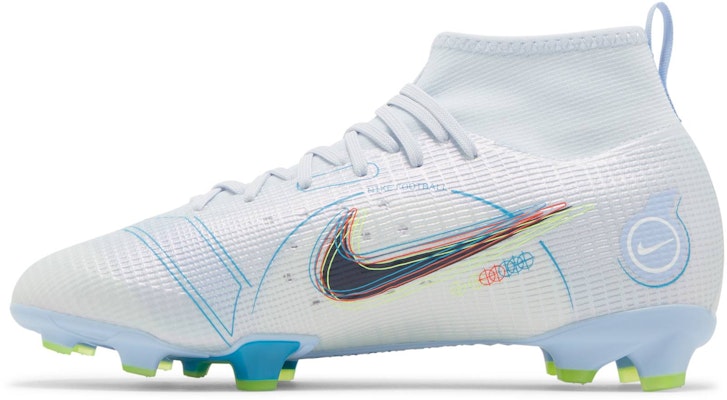 (Grade School) Nike Mercurial Superfly 8 Pro FG 'Football Grey Light Marine' DJ2843-054 Lookbook (Grade School) Nike Mercurial Superfly 8 Pro FG 'Football Grey Light Marine' DJ2843-054