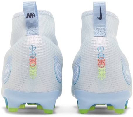 (Grade School) Nike Mercurial Superfly 8 Pro FG 'Football Grey Light Marine' DJ2843-054 Details for (Grade School) Nike Mercurial Superfly 8 Pro FG 'Football Grey Light Marine' DJ2843-054