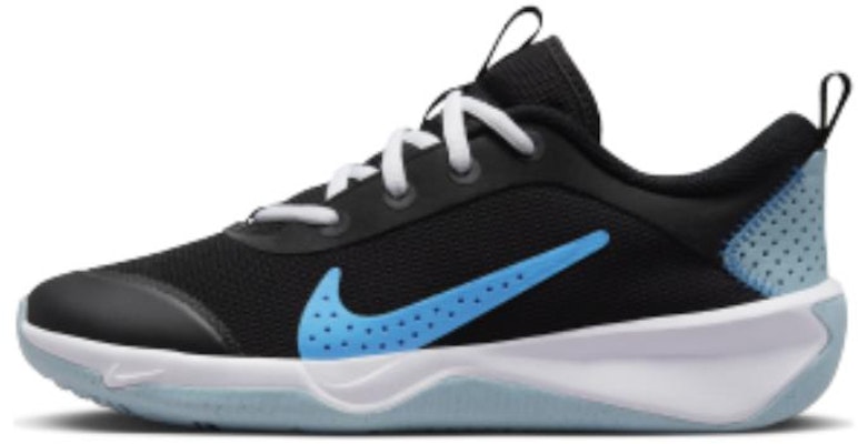 (Grade School) Nike Omni Multi-Court 'Black Blue Lightning' DM9027-005 Buy (Grade School) Nike Omni Multi-Court 'Black Blue Lightning' DM9027-005