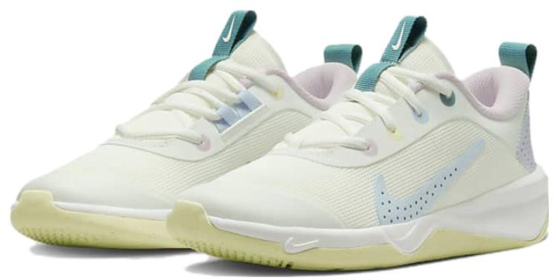 (Grade School) Nike Omni Multi-Court 'Citron Tint Cobalt Bliss' DM9027-101 Lookbook (Grade School) Nike Omni Multi-Court 'Citron Tint Cobalt Bliss' DM9027-101