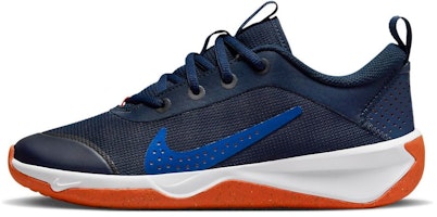 (Grade School) Nike Omni Multi-Court 'Midnight Navy Safety Orange' DM9027-400 (Grade School) Nike Omni Multi-Court 'Midnight Navy Safety Orange' DM9027-400