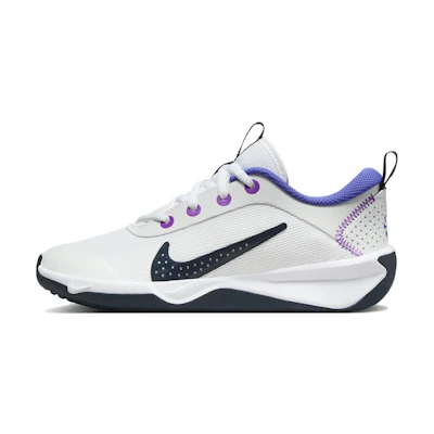 (GS) Nike Omni Multi-Court 'White Dark Obsidian'