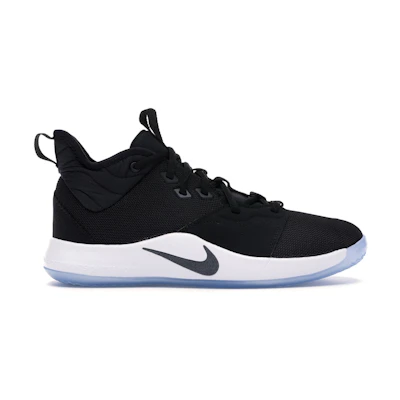 (GS) Nike PG 3 Black White