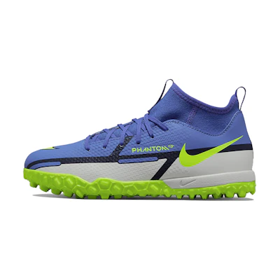 (GS) Nike Phantom GT2 Academy DF TF 'Sapphire Volt'