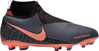 (Grade School) Nike Phantom Vision Elite DF FG MG 'Dark Grey Bright Mango' AO3289-080 (Grade School) Nike Phantom Vision Elite DF FG MG 'Dark Grey Bright Mango' AO3289-080