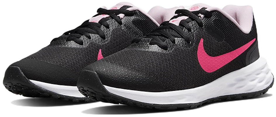 (SD) Nike Revolution 6 'Hitam Hyper Pink' DD1096-007 Lookbook (SD) Nike Revolution 6 'Hitam Hyper Pink' DD1096-007