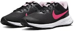 Lookbook (學齡版)Nike Revolution 6 '黑色炫粉' DD1096-007