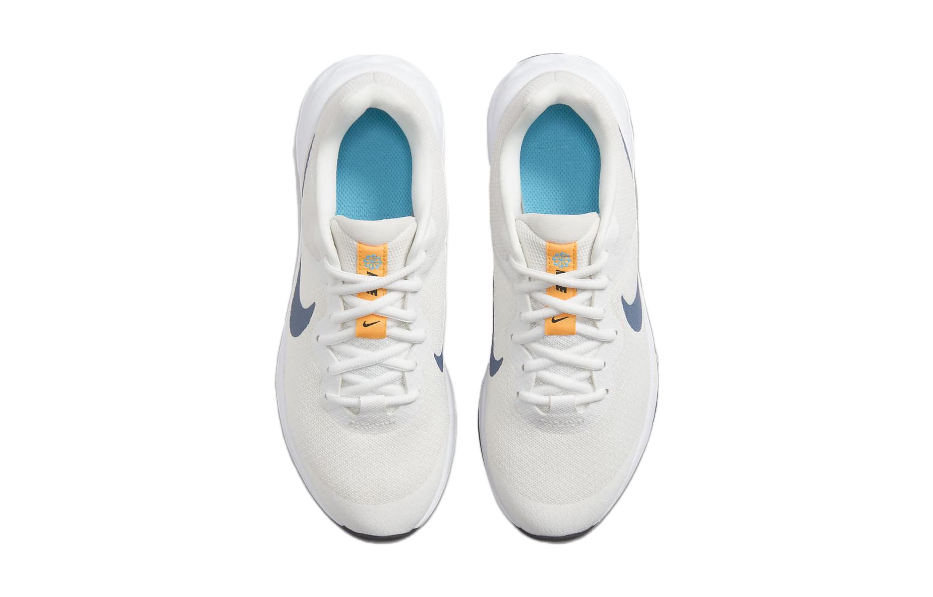 Shop （青少年版）Nike Revolution 6 '白色淡藍' DD1096-100