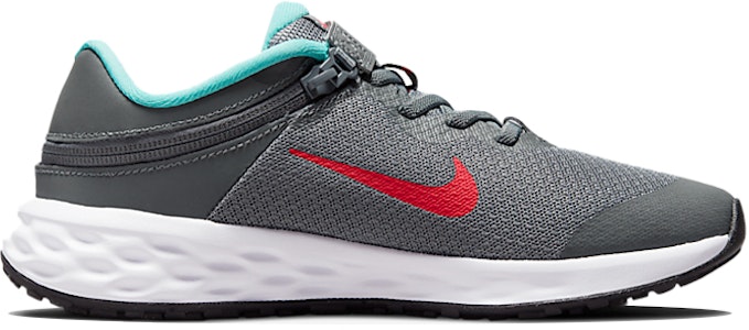 나이키 레볼루션 6 플라이이즈 "스모크 그레이 시렌 레드" (초등학생) DD1113-006 Order 나이키 레볼루션 6 플라이이즈 "스모크 그레이 시렌 레드" (초등학생) DD1113-006