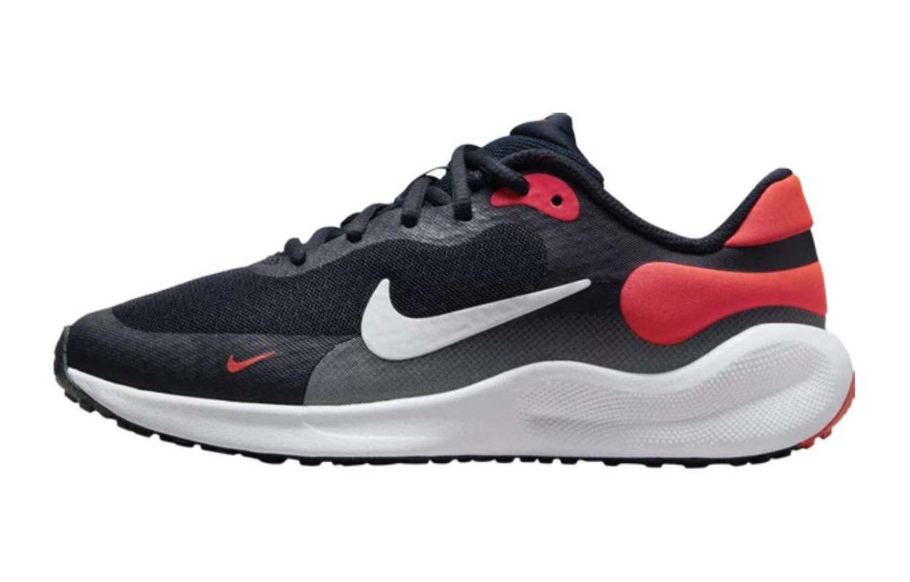(Grade School) Nike Revolution 7 'Dark Obsidian Crimson' FB7689-400