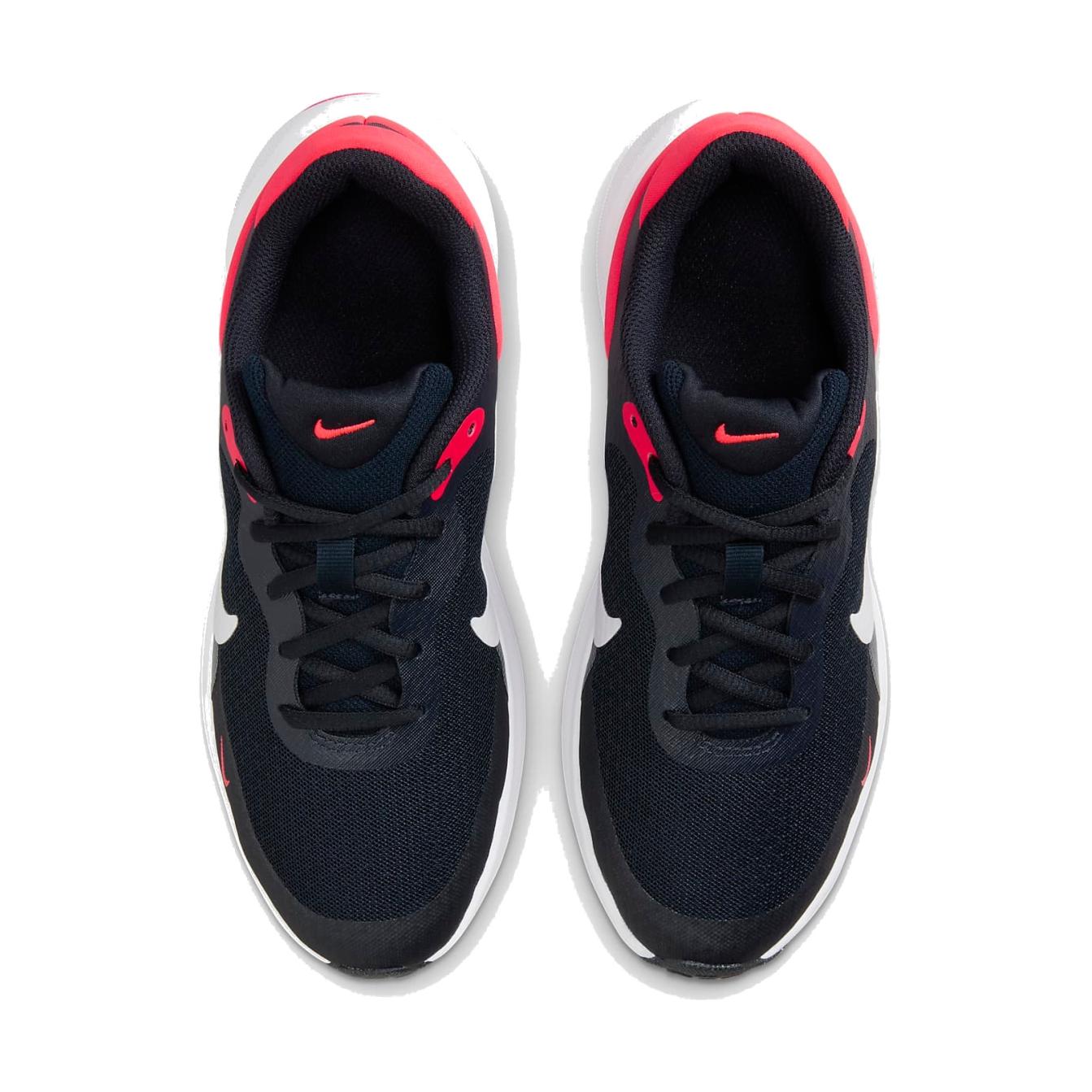Shop (Sekolah Rendah) Nike Revolution 7 'Dark Obsidian Crimson' FB7689-400